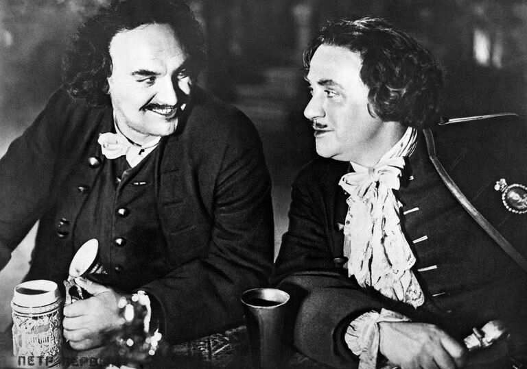 Кадр из фильма Петр I