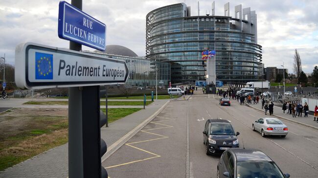 Главное здание Европарламента в Страсбурге