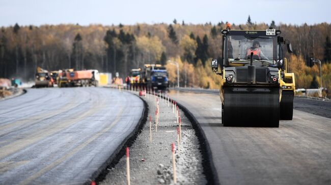 Строительство Центральной кольцевой автодороги