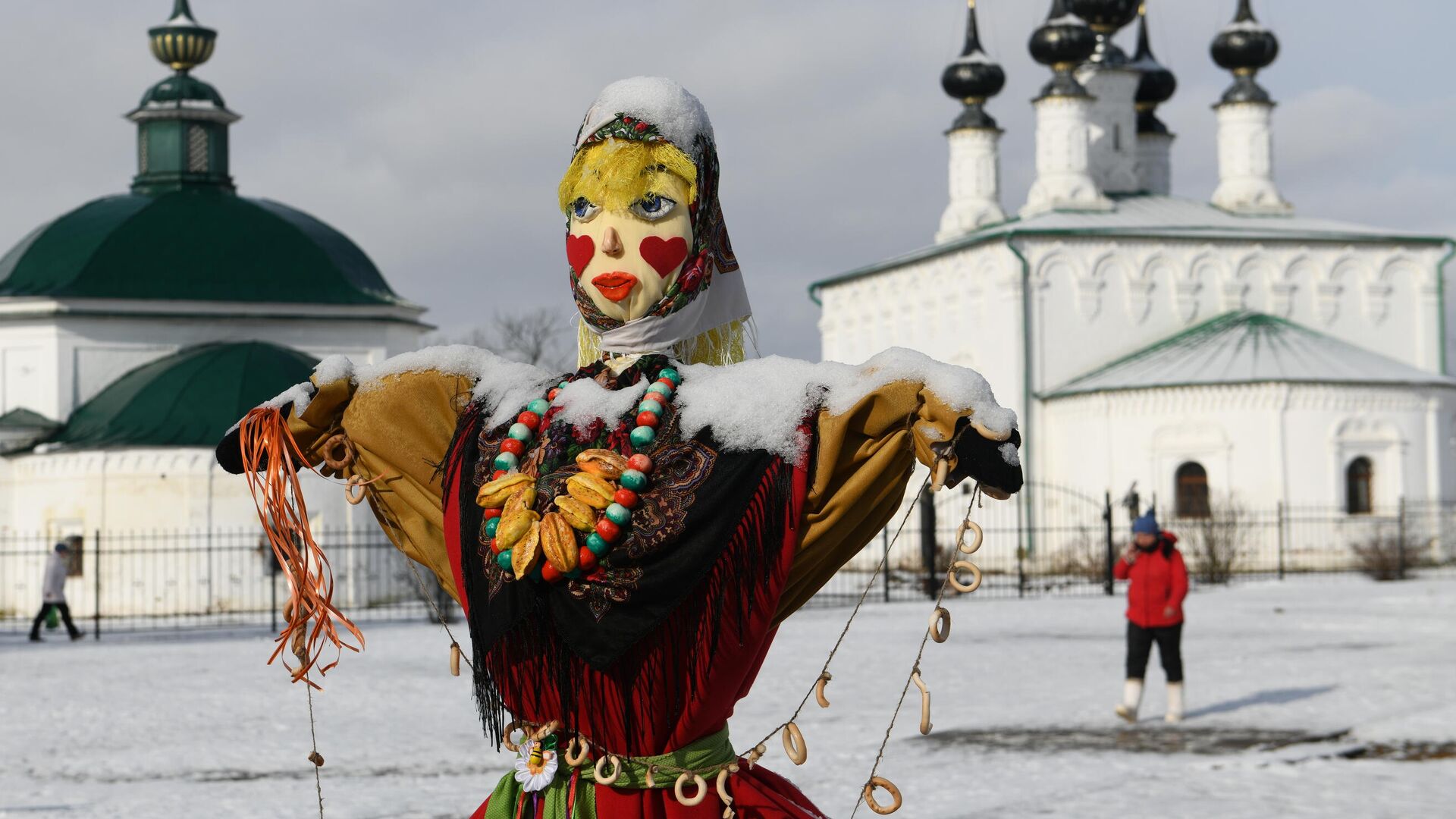 Празднование Масленицы в Суздале - РИА Новости, 1920, 27.02.2025