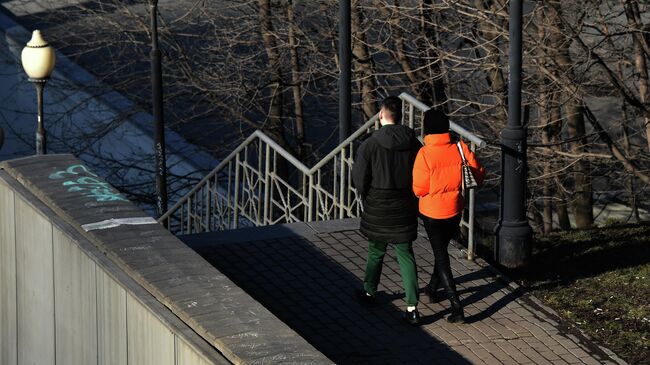 Теплая погода в Москве