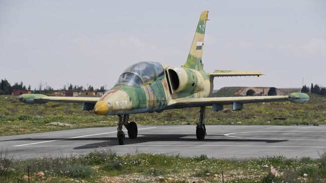 Учебно-боевой самолет Аэро L-39 Альбатрос сирийских военно-воздушных сил