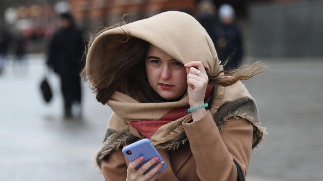 Ветреная погода в Москве