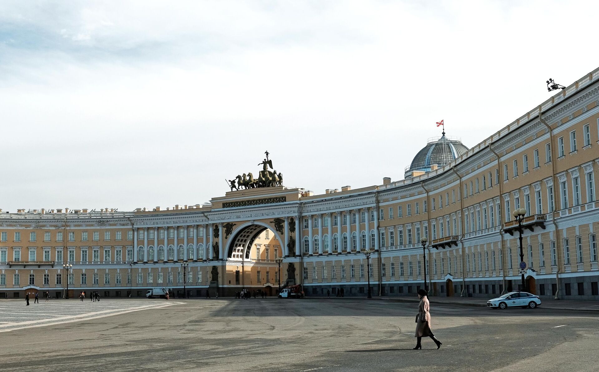 Дворцовая площадь в Санкт-Петербурге - РИА Новости, 1920, 13.09.2020