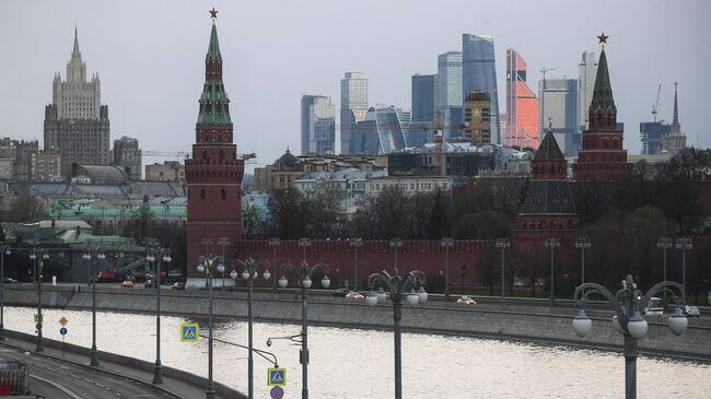 Москва во время режима самоизоляции жителей