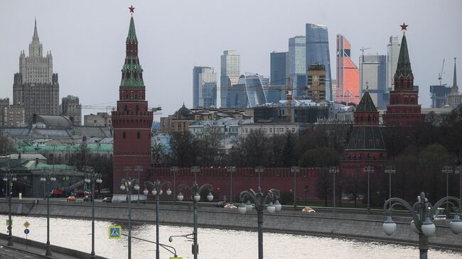 Москва во время режима самоизоляции жителей