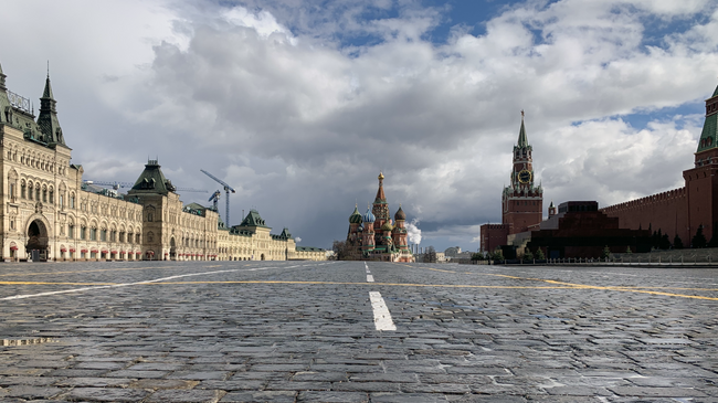 Красная площадь в Москве