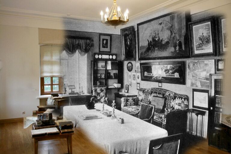 Карамзинская комната в музее-усадьбе Остафьево