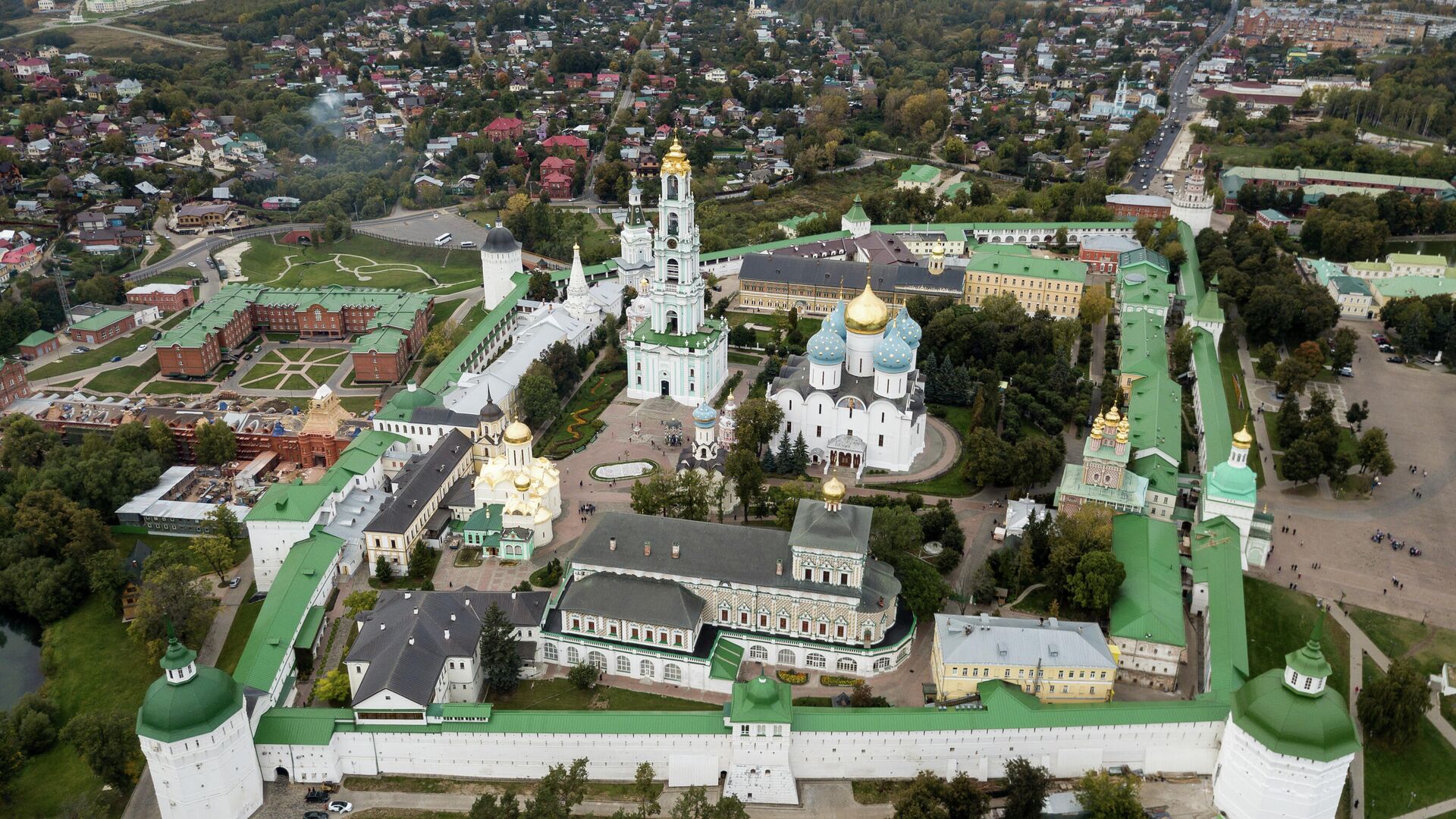 Троице-Сергиева лавра в городе Сергиев Посад Московской области - РИА Новости, 1920, 14.04.2021