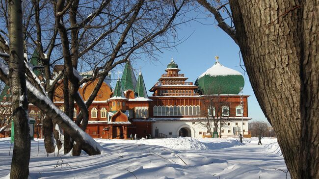 Дворец царя Алексея Михайловича в музее-заповеднике Коломенское