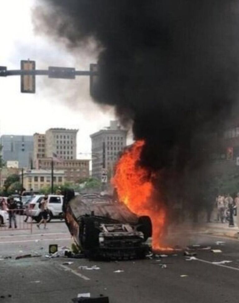 беспорядки в Солт-Лейк-Сити, США, 1 июня 2020