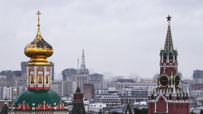 Спасская башня Московского Кремля