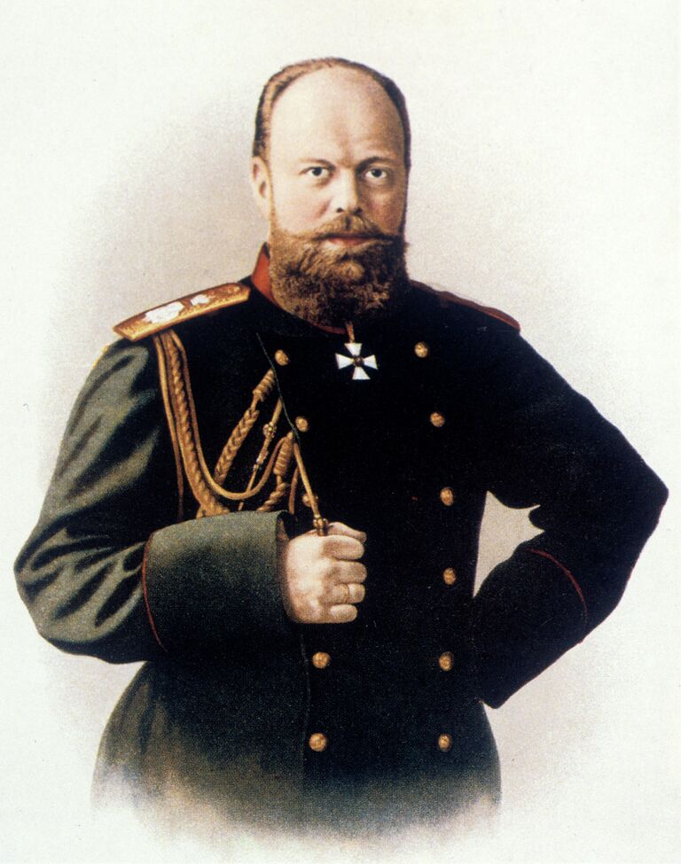 Портрет императора Александра III 