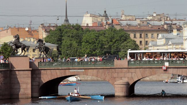 Аничков мост в Санкт-Петербурге