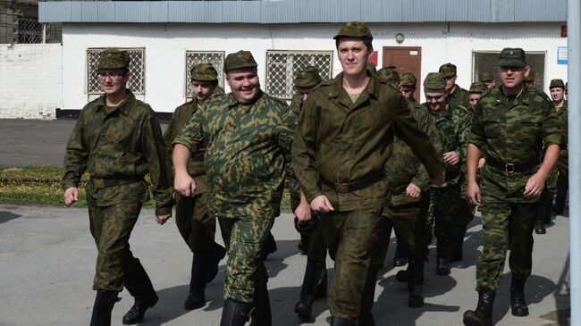 Военные сборы военнослужащих запаса. Архивное фото