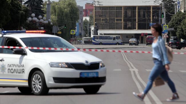 Захват заложников в Луцке