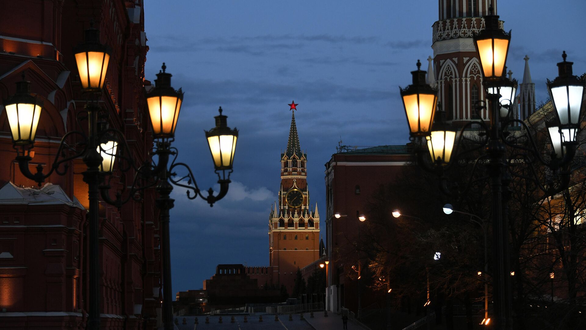 Москва во время режима самоизоляции жителей - РИА Новости, 1920, 04.04.2023