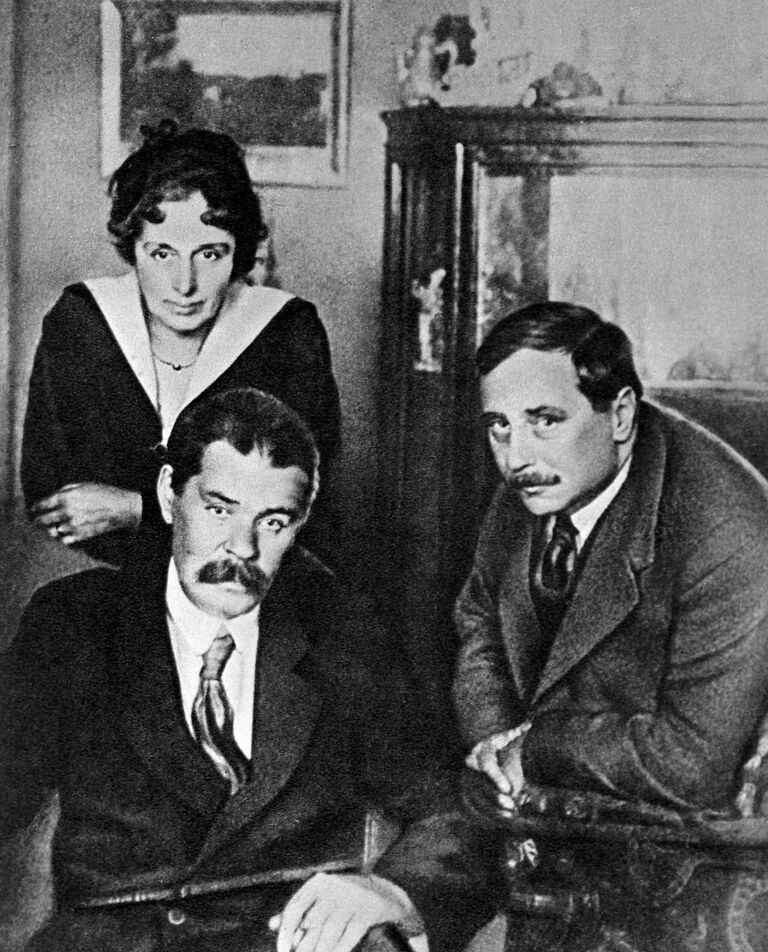 Кадр из документального фильма Друг Горького - Андреева. Студия Леннаучфильм (ЛНФ), 1966 г.
