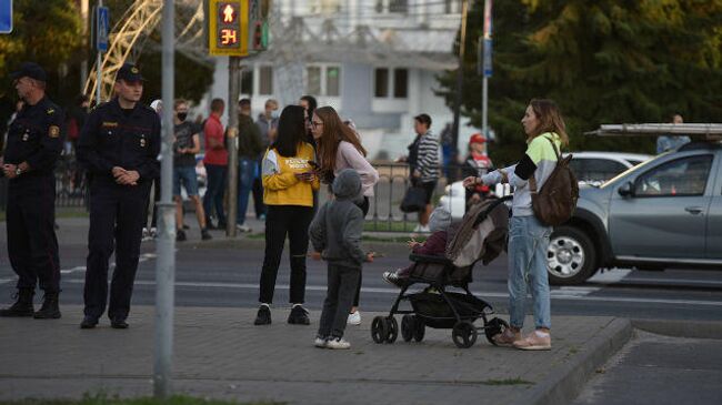 Первая акция протеста в спальном районе Гомеля 