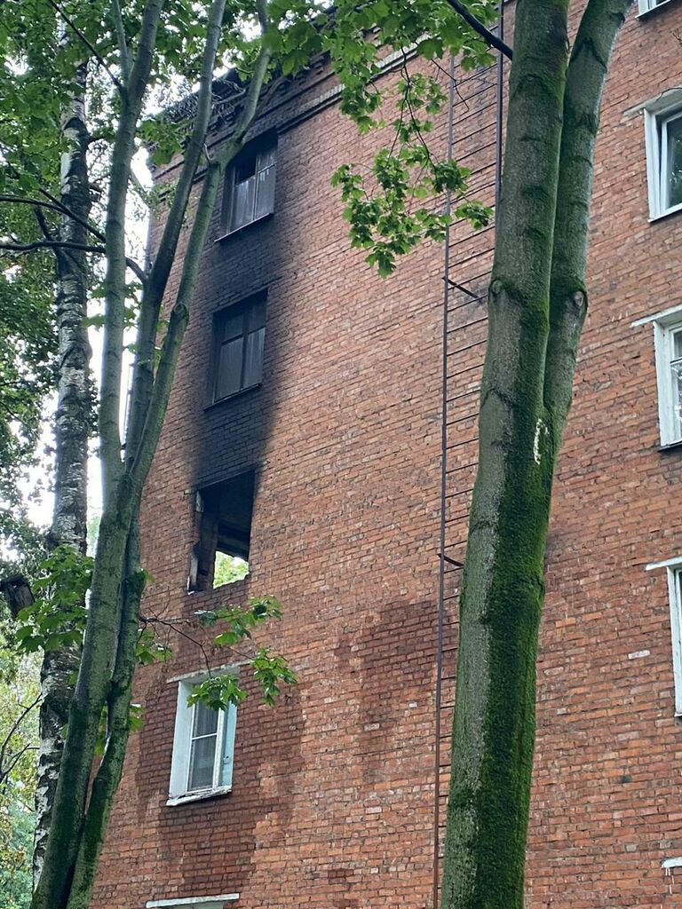 Фото дома на Кубинке после взрыва