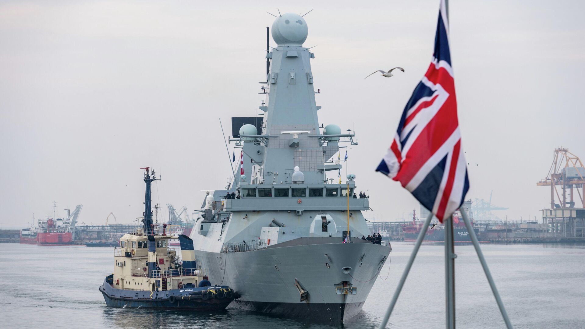 Корабль Королевских ВМС Великобритании HMS Duncan - РИА Новости, 1920, 01.08.2021