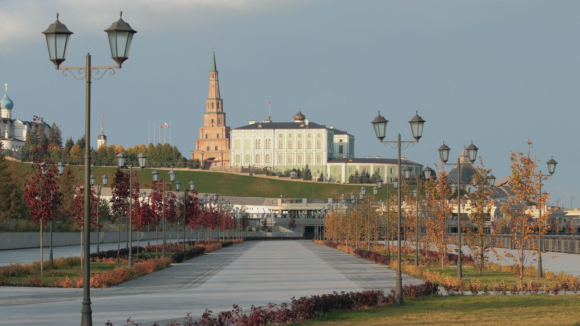 Казанский Кремль и набережная - РИА Новости, 1920, 02.11.2020