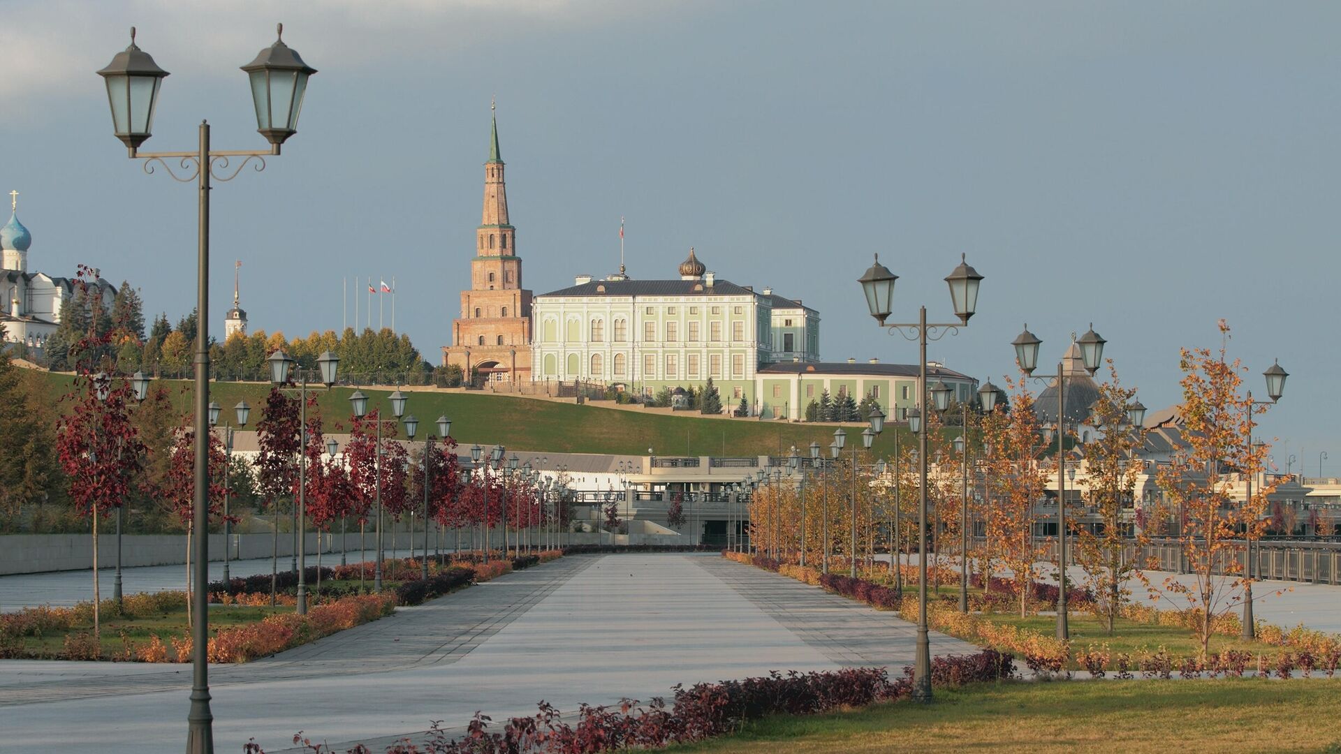 Казанский Кремль и набережная - РИА Новости, 1920, 02.11.2020