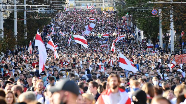 Акция протеста Марш Справедливости в Минске