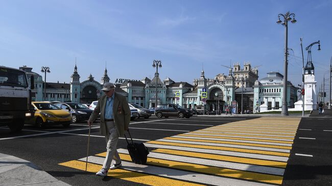 Белорусский вокзал в Москве