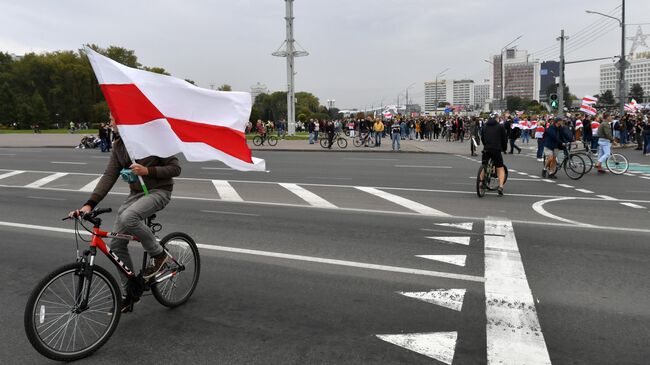 Акции протеста оппозиции в Минске