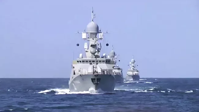Корабли Каспийской флотилии произвели 26 пусков крылатых ракет морского базирования по позициям боевиков Исламского государства в Сирии