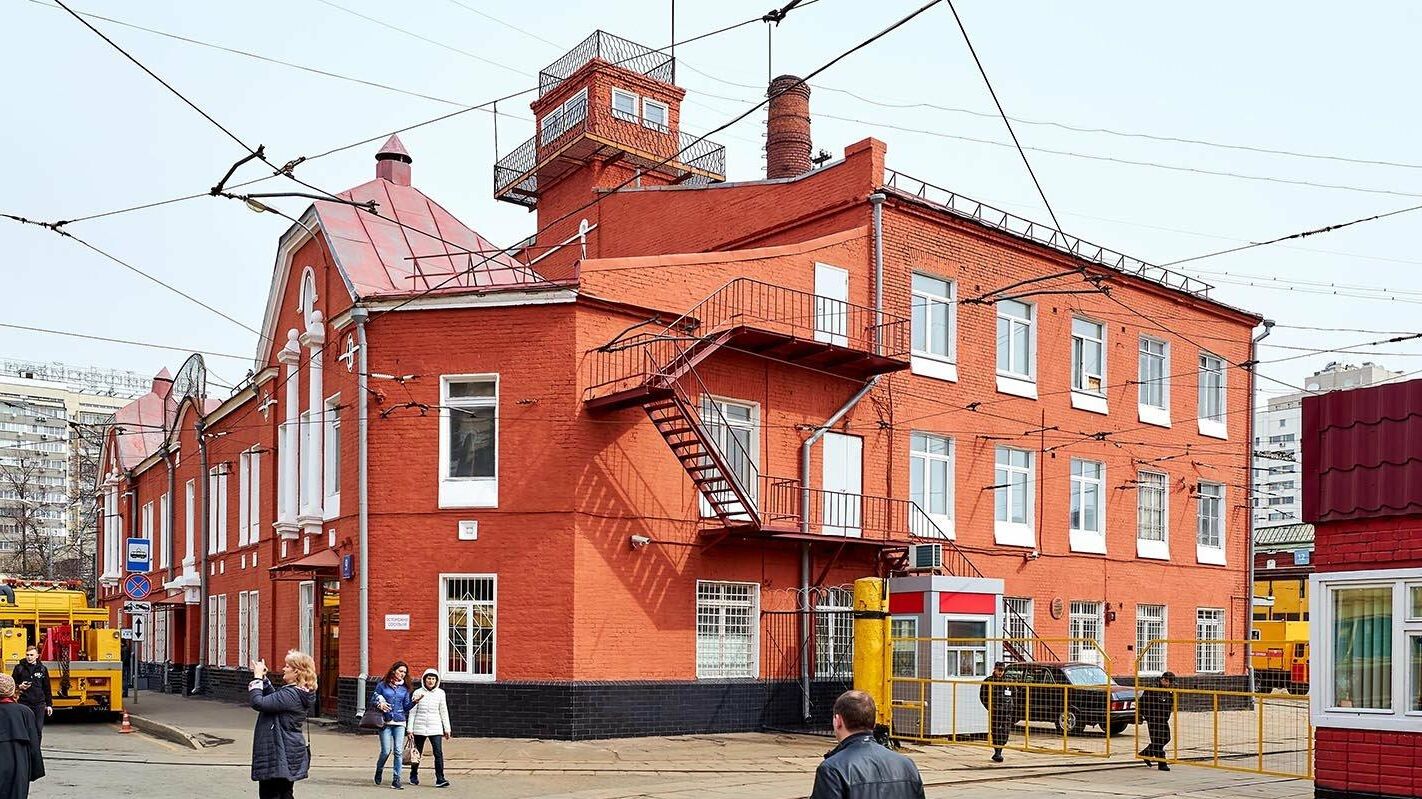 Трамвайное депо имени Апакова на улице Шаболовка в Москве - РИА Новости, 1920, 20.11.2021