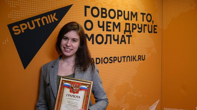 Редактор радио Sputnik Мария Сметанина