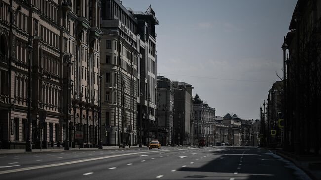 Тверская улица в Москве