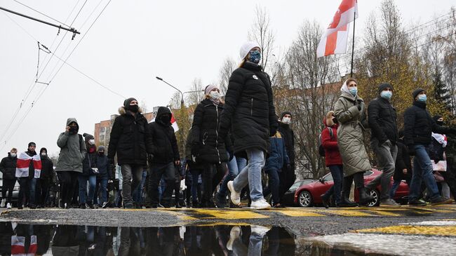 Акция протеста в Минске