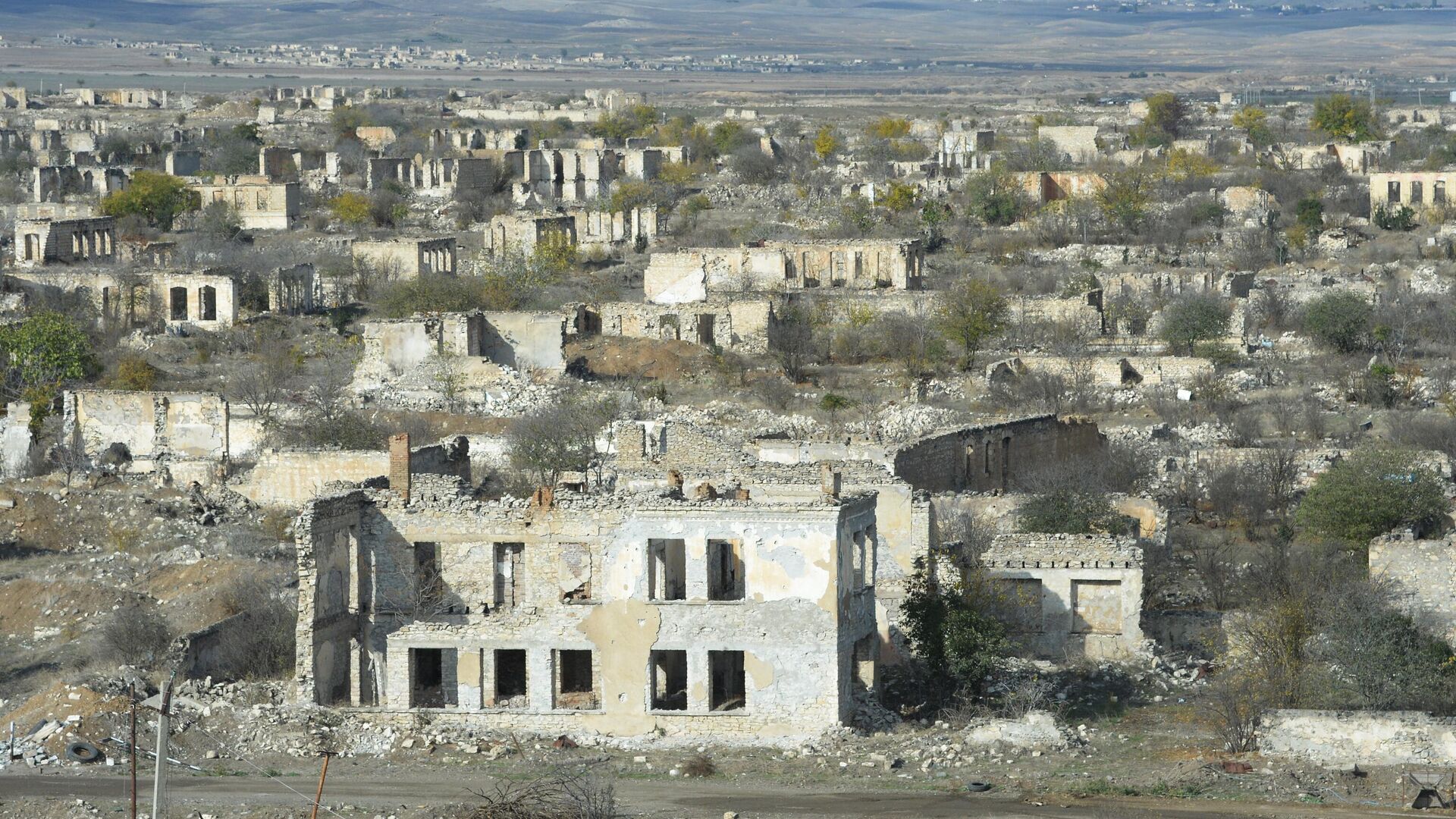 Вид на города Агдам - РИА Новости, 1920, 14.12.2020