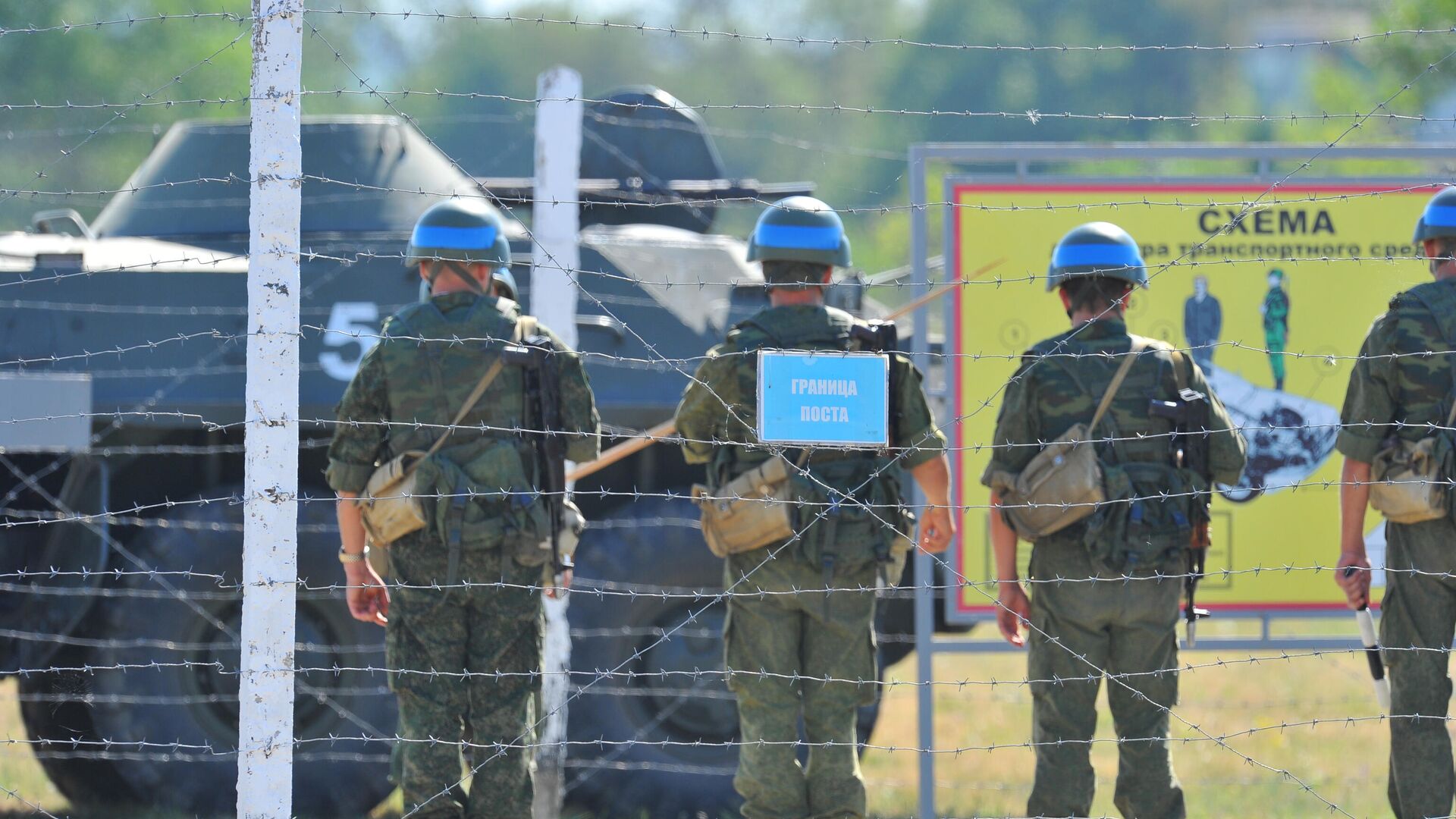 Военнослужащие принимают участие в учениях Оперативной группы российских войск в Приднестровском регионе Республики Молдавия - РИА Новости, 1920, 28.04.2022