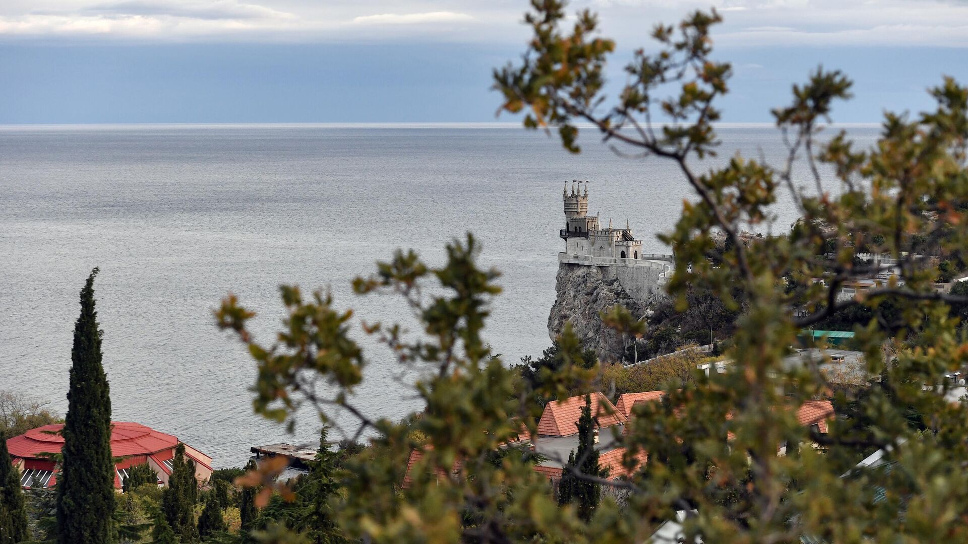 Дворец Ласточкино гнездо в Крыму - РИА Новости, 1920, 12.01.2021