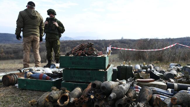 Разминирование жилого сектора в Степанакерте и его окрестностях