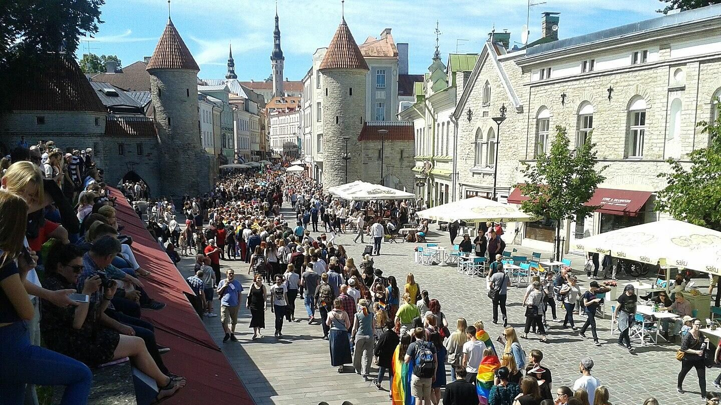 Участники прайд-марша в Таллинне. Архивное фото - РИА Новости, 1920, 17.05.2024