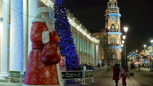 Предновогодний Санкт-Петербург