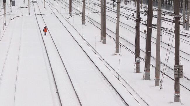 Железнодорожные пути. Архивное фото