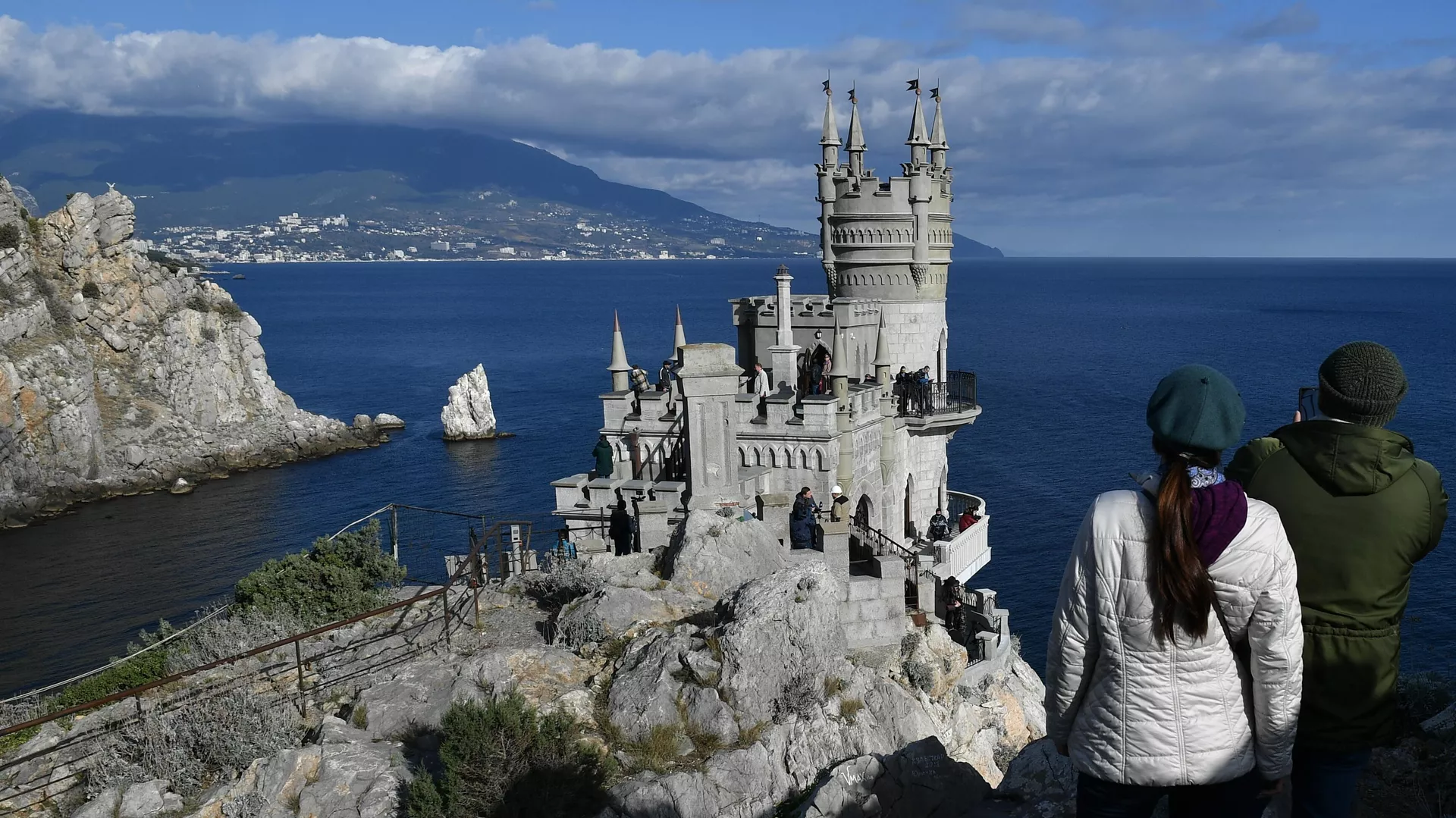 Дворец-замок Ласточкино гнездо в Крыму - РИА Новости, 1920, 14.01.2021