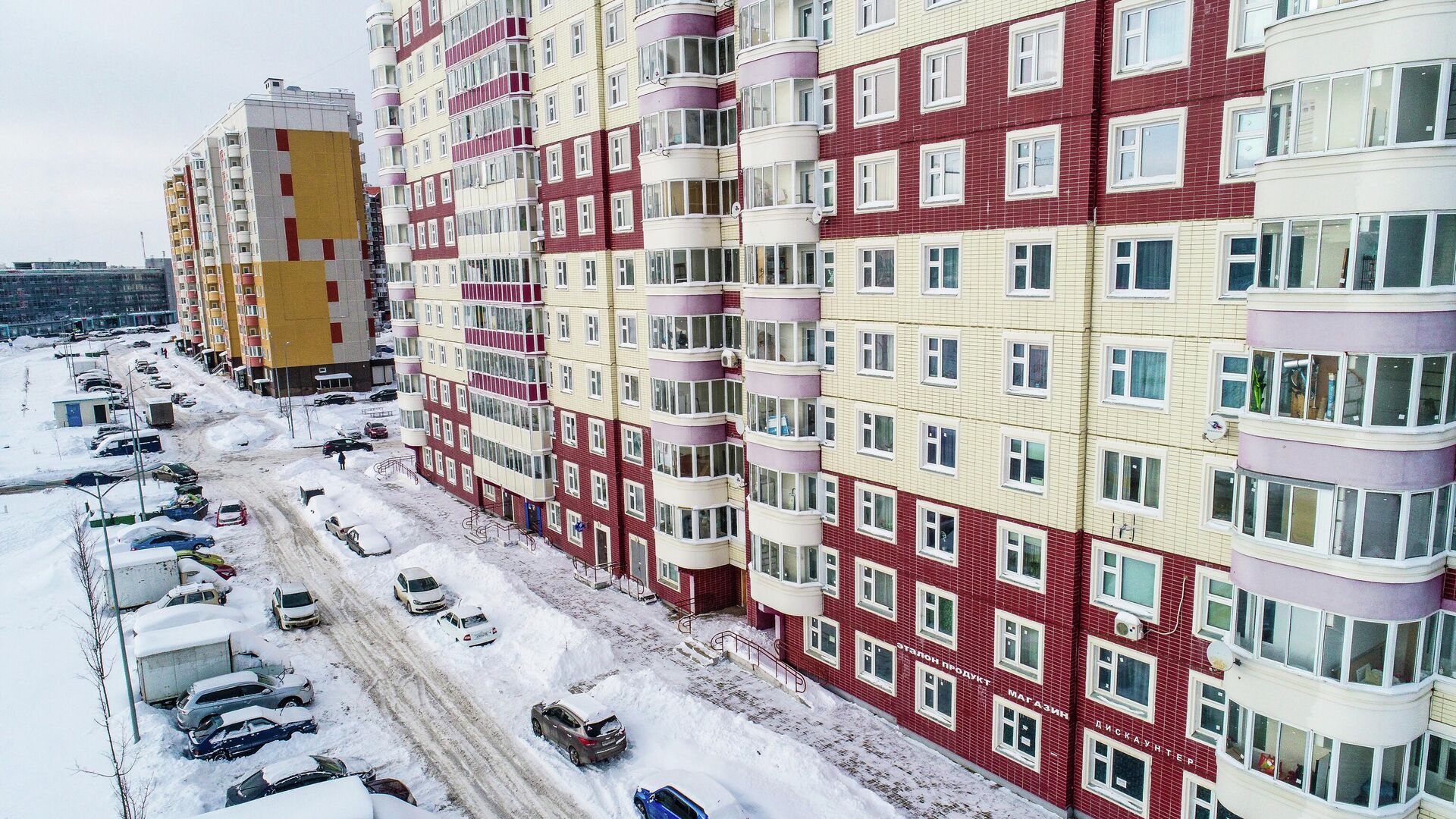 Жилые дома в Новой Москве - РИА Новости, 1920, 02.03.2021