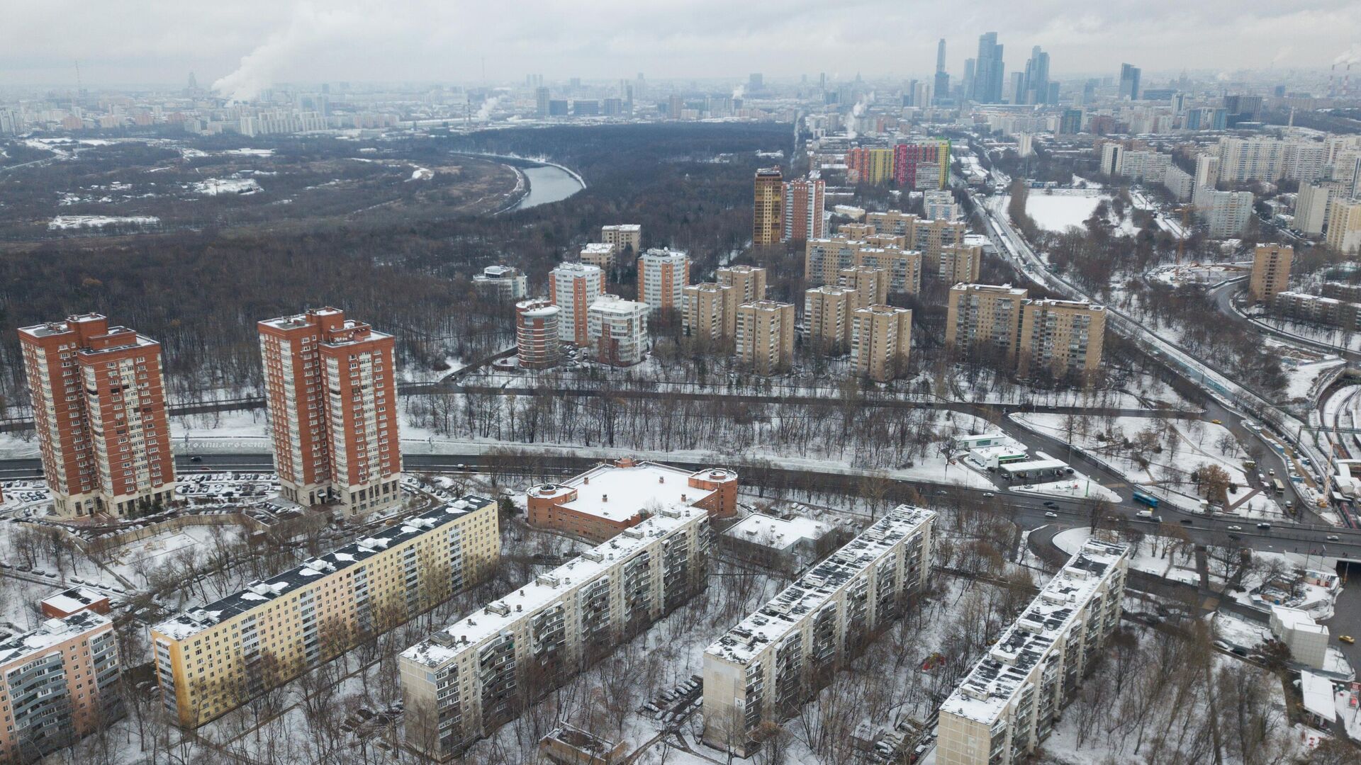 Московский район Кунцево  - РИА Новости, 1920, 12.01.2023