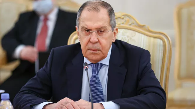 Министр иностранных дел РФ Сергей Лавров во время встречи с министром иностранных дел Швеции Анн Линде в Москве