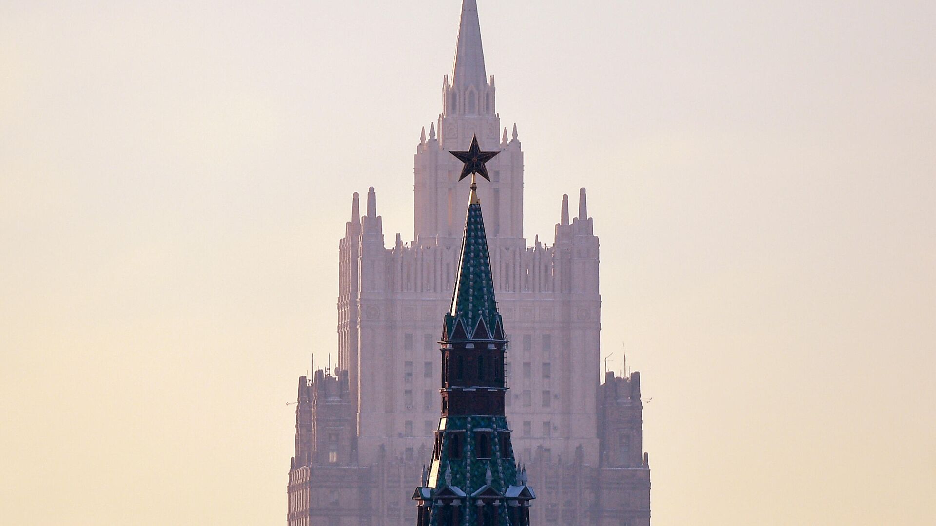 Вид на здание МИД в Москве - РИА Новости, 1920, 27.07.2021