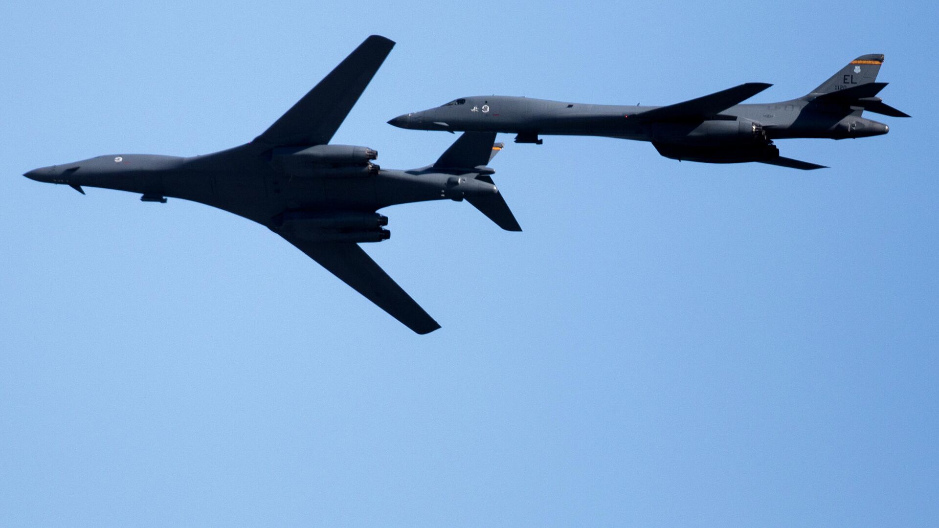 Американские стратегические бомбардировщики B-1B Lancer - РИА Новости, 1920, 20.10.2021