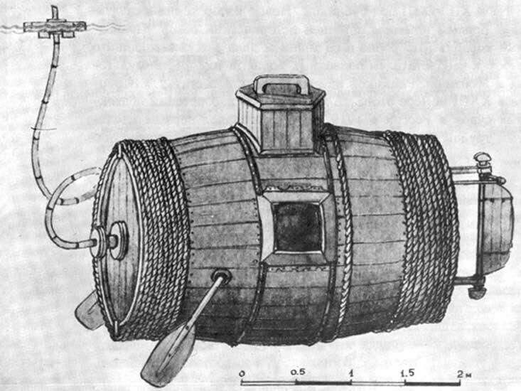 Потаенное судно Е. П. Никонова - РИА Новости, 1920, 12.03.2021