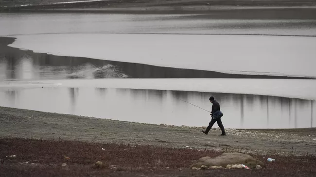 Симферопольское водохранилище в Крыму